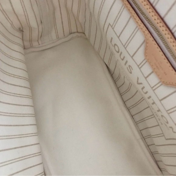 Louis Vuitton Damier Azur Neverfull Mm - Picture 6 of 10